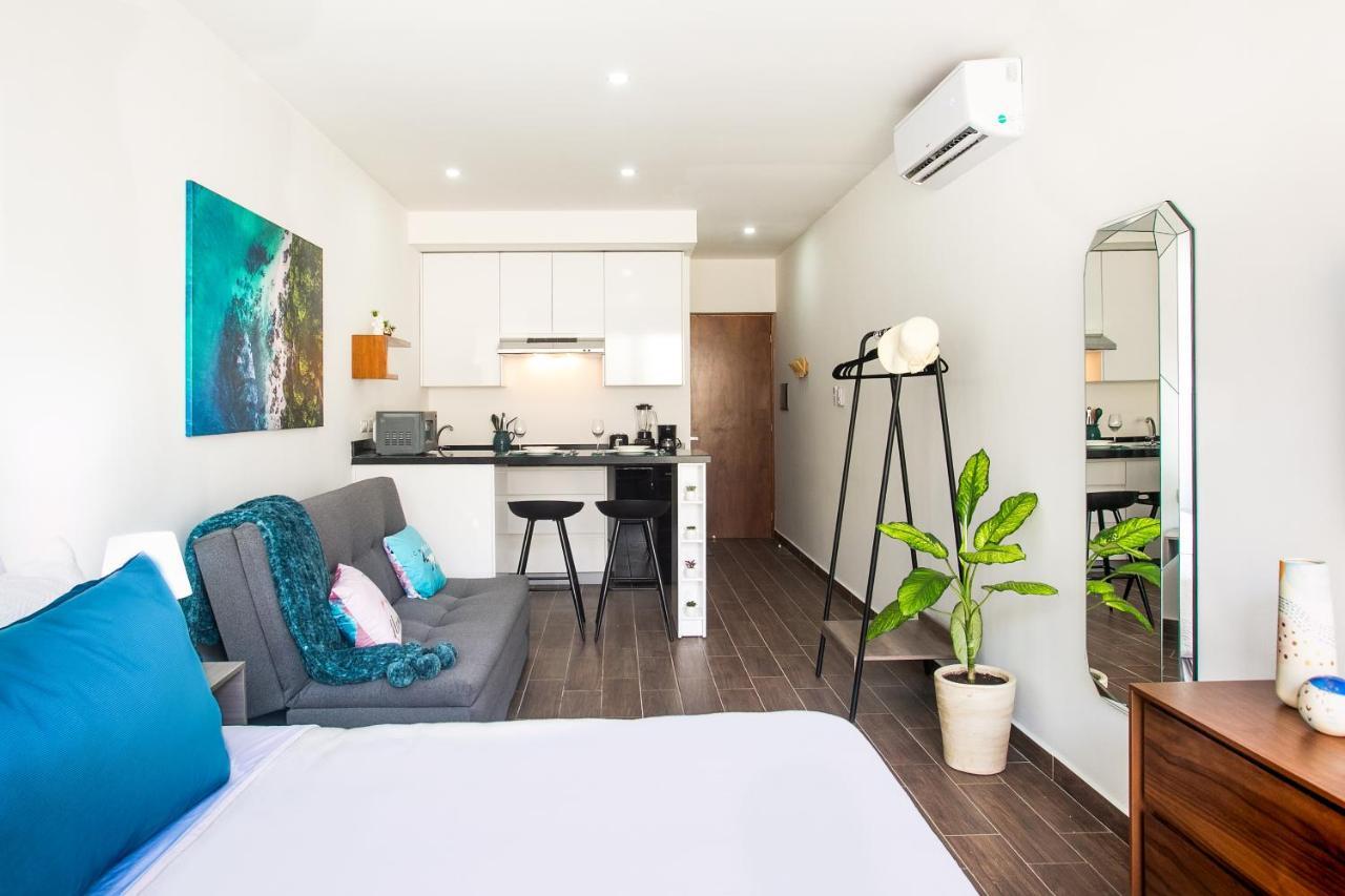 Cozy Studio With Wifi & Netflix Playa del Carmen Bagian luar foto
